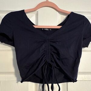 Blue SHEIN crop top!